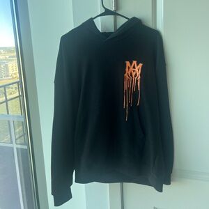 Amiri Spray Paint Drip Hoodie
